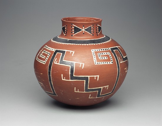 Foumile polychrome jar, Anasazi, 1300/1500 de American School