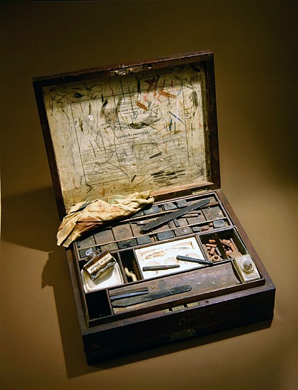 Paintbox of John James Audubon (1785-1851) de American School