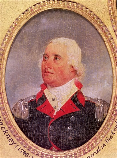 Portrait of Major General Charles C. Pinckney de American School