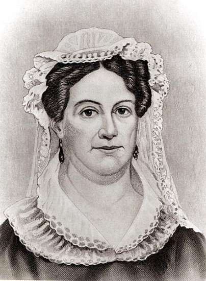 Rachel Jackson, from ''The Ladies of the White House'' Laura Carter Holloway Langford; engraved by J de American School