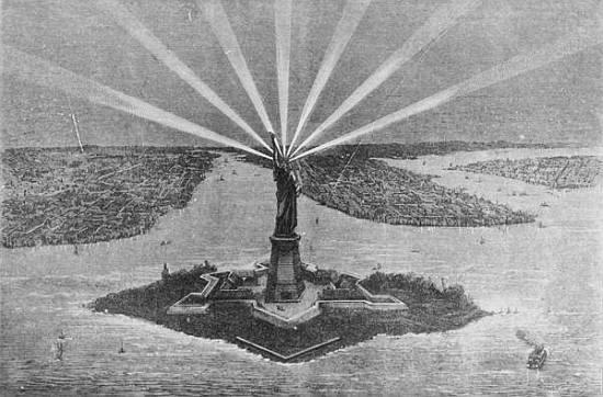 Statue of Liberty, from ''The Graphic'', 27th November 1875 de American School