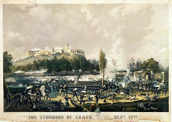 The Storming of Chapultepec, 13th September 1847 de American School
