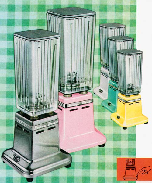 Five Vintage 1950s Kitchen Blenders de American School, (20th century)