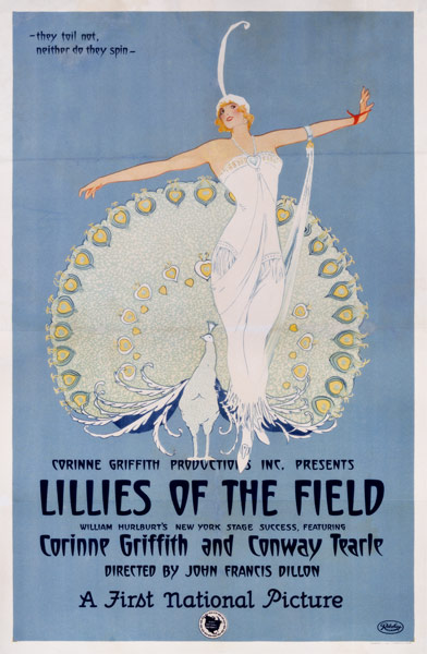 Poster advertising the film 'Lillies of the Field', printed by Ritchey de American School, (20th century)