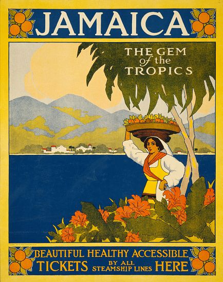 Jamaica Travel Poster de American School, (20th century)