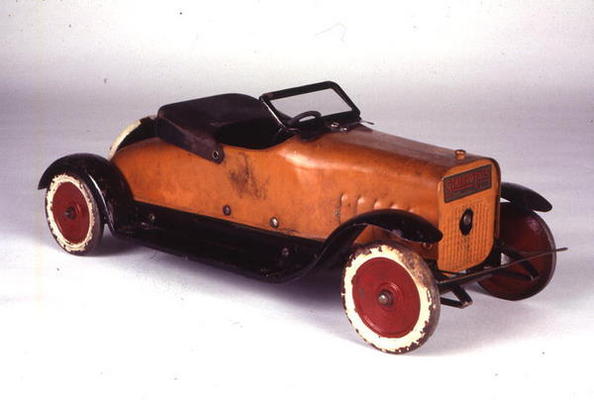 Toy Roadster, c.1920 (tin) de American School, (20th century)