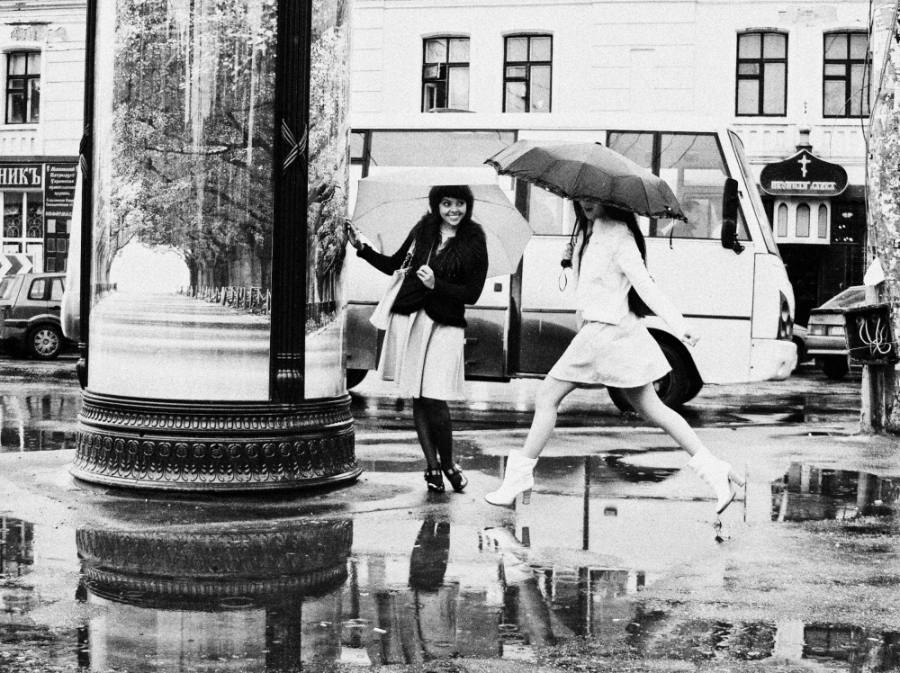 One day in the rain de Anastasiia Zapselskaya