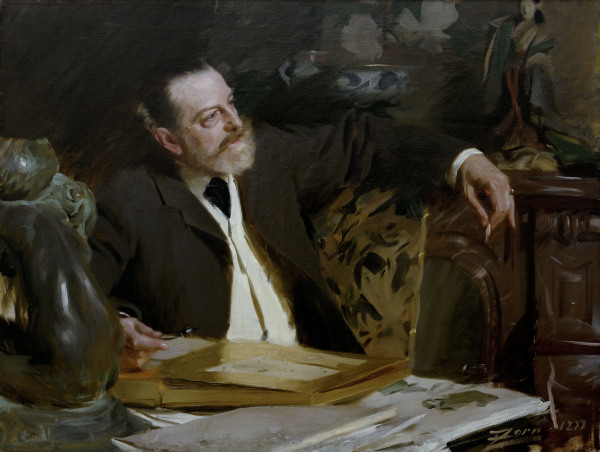 Antonin Proust / Paint.by Zorn / 1888 de Anders Leonard Zorn