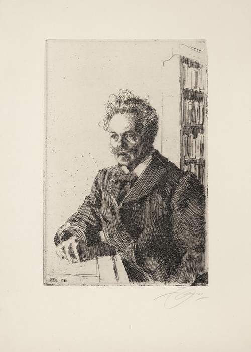 August Strindberg de Anders Leonard Zorn