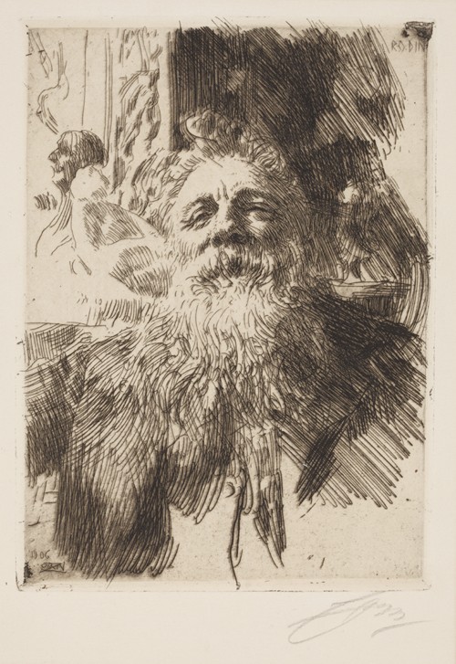 Auguste Rodin de Anders Leonard Zorn