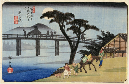Nagakubo de Ando oder Utagawa Hiroshige