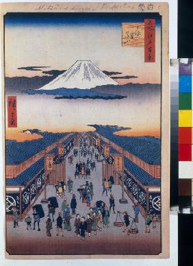 Surugacho (One Hundred Famous Views of Edo)
