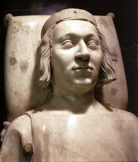 Charles V the 'Wise' (1338-80) tomb effigy de Andre Beauneveu