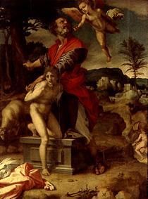 The Abraham's victim de Andrea del Sarto
