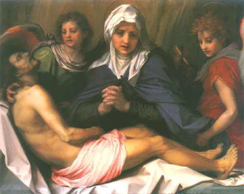 The Beweinung Christi de Andrea del Sarto