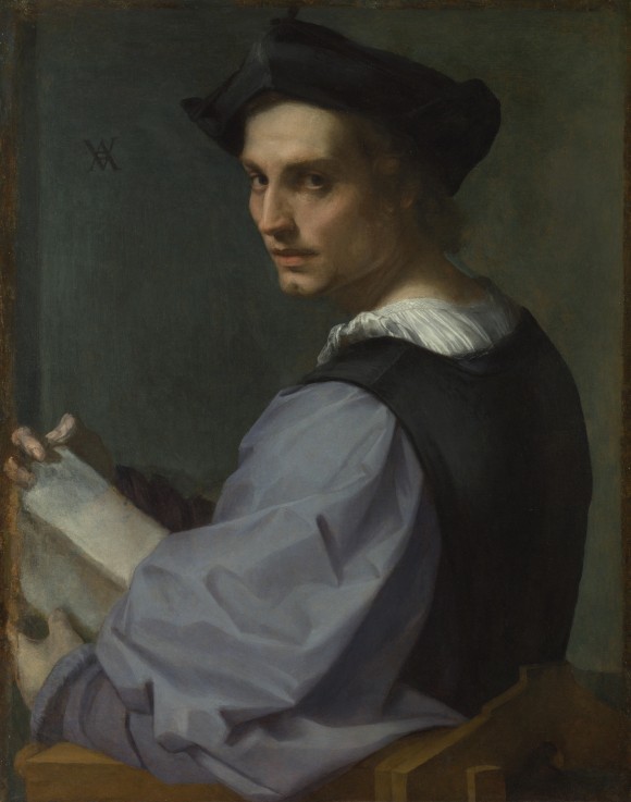 Portrait of a Young Man de Andrea del Sarto