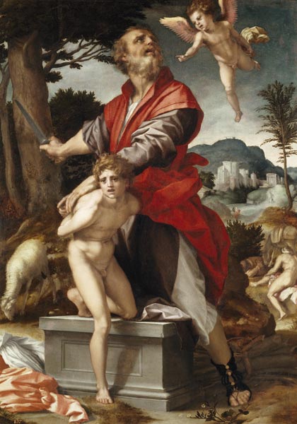 The Sacrifice of Isaac de Andrea del Sarto