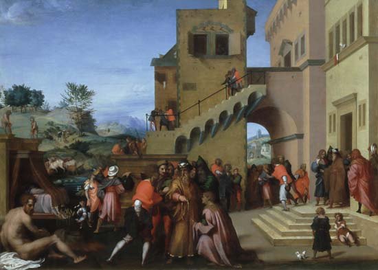 Szenen aus dem Leben des Hl. Josef. de Andrea del Sarto