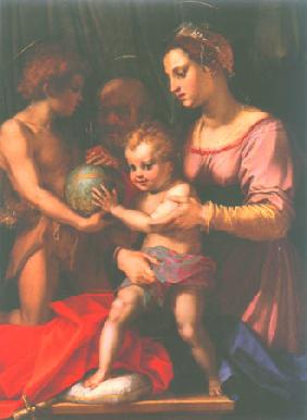 La Saint Famille avec Saint Jean entfant