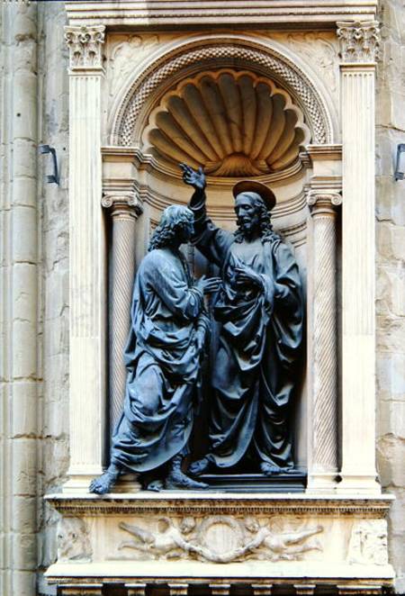 The Doubting Thomas de Andrea del Verrocchio