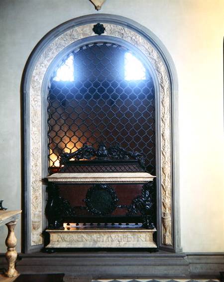 Tomb of Giovanni (1421-63) and Piero (1414-69) de' Medici de Andrea del Verrocchio