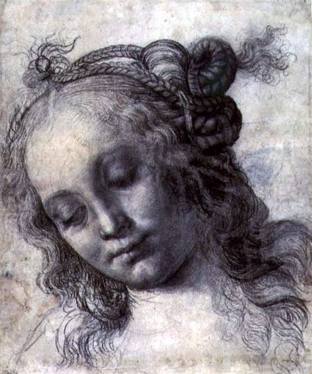 Woman Looking Down de Andrea del Verrocchio