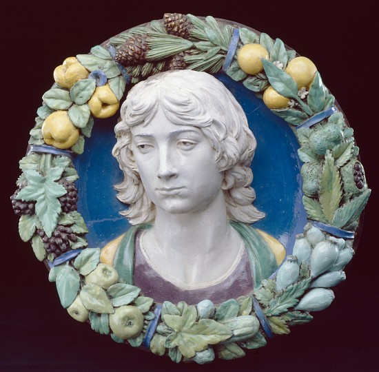 Head of a Youth de Andrea della Robbia
