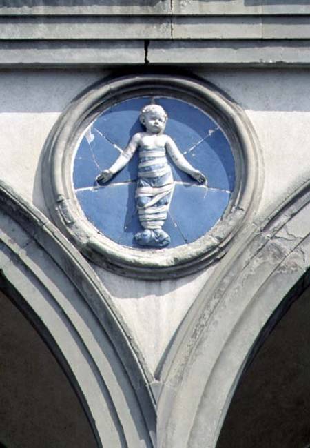 Roundel from the facade de Andrea della Robbia
