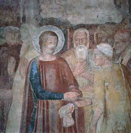 Detail of St. Ranieri in the Holy Land de Andrea  di Bonaiuto