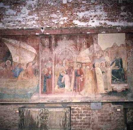 St Ranieri in the Holy Land de Andrea  di Bonaiuto