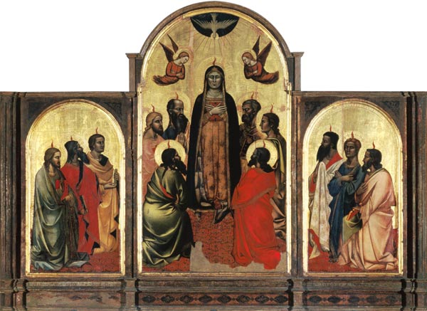 Pentecost de Andrea di Cione Orcagna