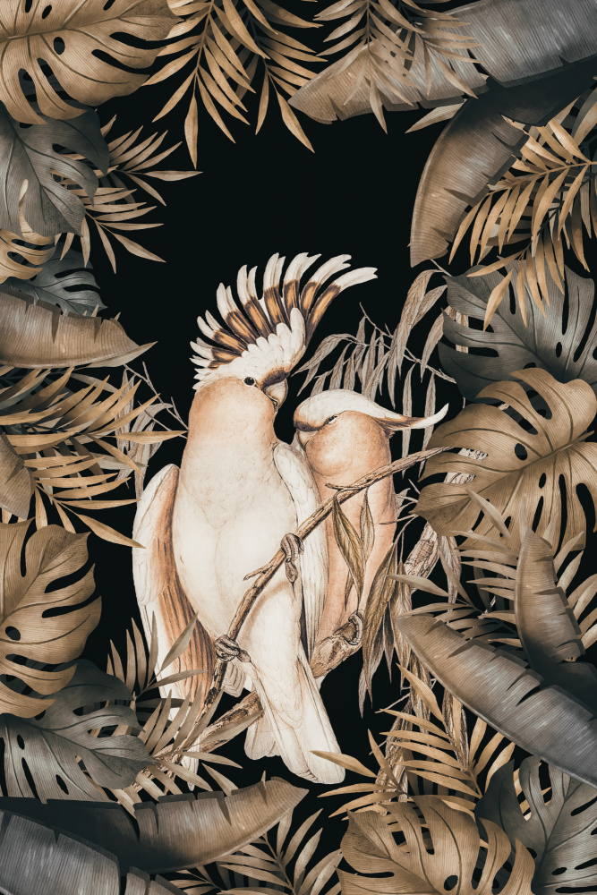 Jungle With Cockatoos de Andrea Haase
