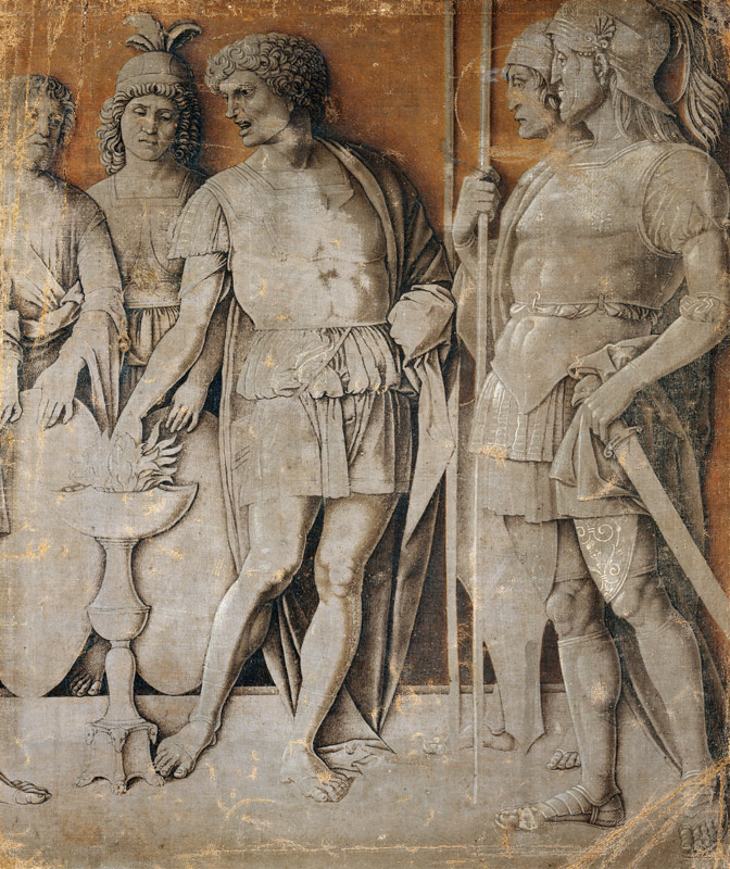 Mucius Scaevola de Andrea Mantegna