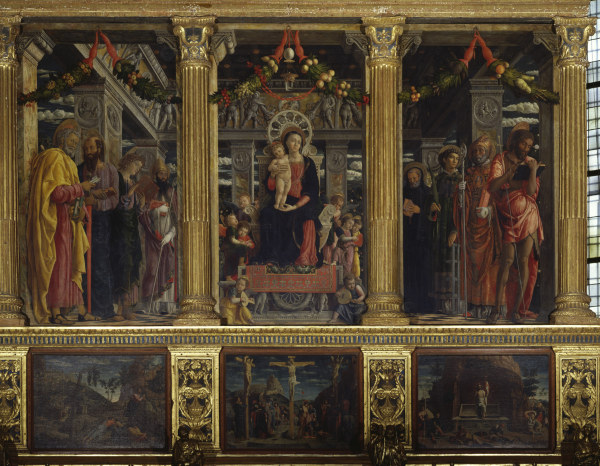 Altar of S.Zeno de Andrea Mantegna