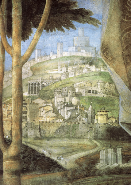 Cam.d.Sposi, Town de Andrea Mantegna