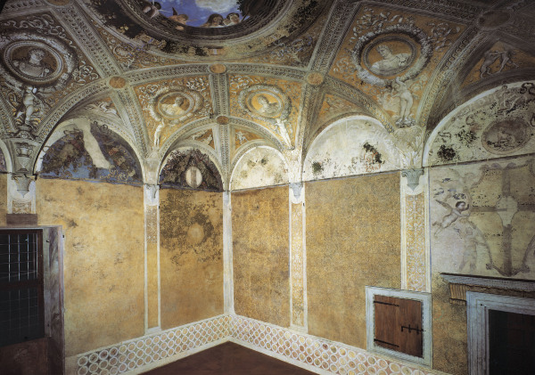 Camera degli Sposi, Frescos de Andrea Mantegna