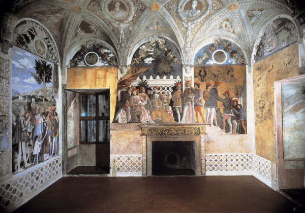 Camera degli Sposi, North Wall de Andrea Mantegna