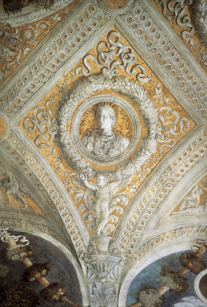 Camera degli Sposi , Augsutus de Andrea Mantegna