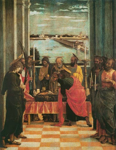 Der Tod Mariae de Andrea Mantegna