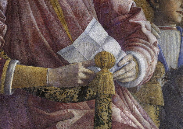 Ludovico Gonzaga, Hands de Andrea Mantegna