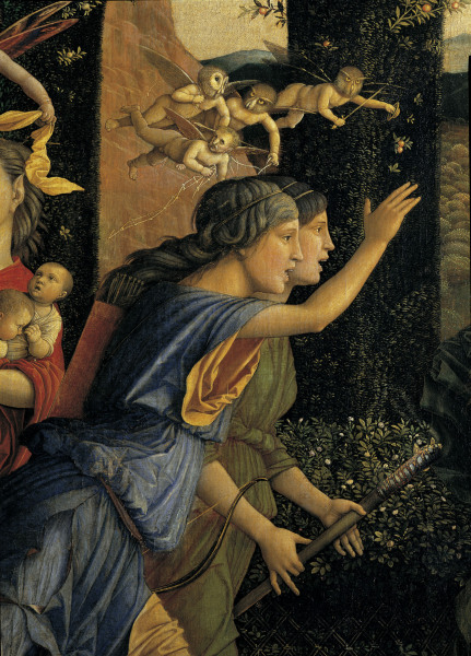Triumph of Virtue over Vice de Andrea Mantegna