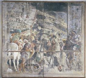 Martyrdom of St.James/ Mantegna/ 1453/57