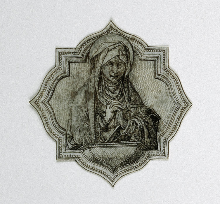The Virgin mourning de Andrea Mantegna