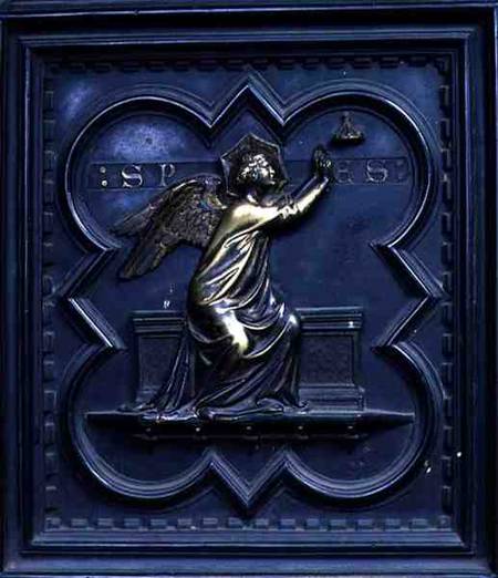 Hope, panel A of the South Doors of the Baptistery of San Giovanni de Andrea Pisano