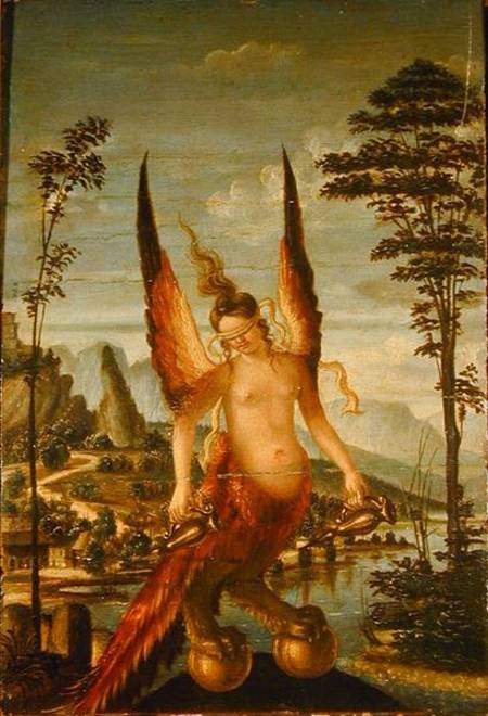 Allegory of Fortune  (formerly attributed to Giovanni Bellini) de Andrea Previtali