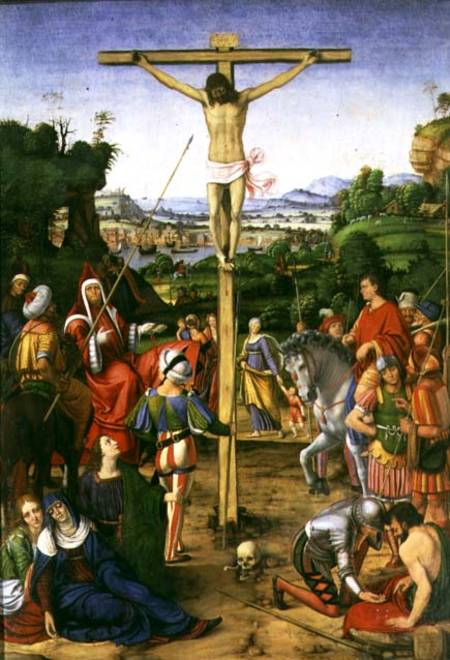 The Crucifixion de Andrea Solario