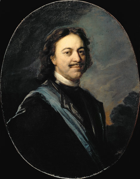 Portrait of Peter I de Andrei Matveyev