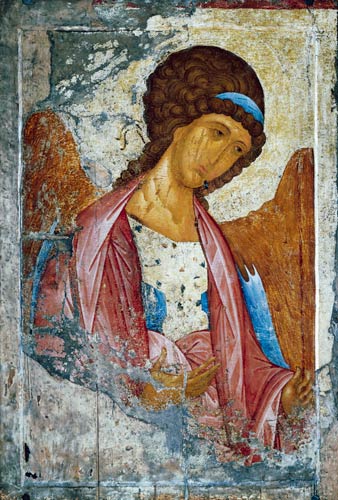 The archangel Michael de Andrej Rublev