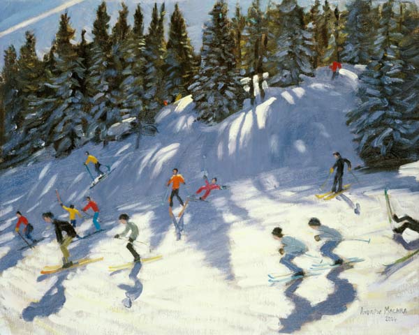 Fast Run, 2004 (oil on canvas)  de Andrew  Macara