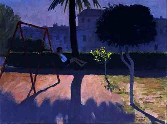 The Swing, Paphos, Cyprus, 1996 (oil on canvas)  de Andrew  Macara